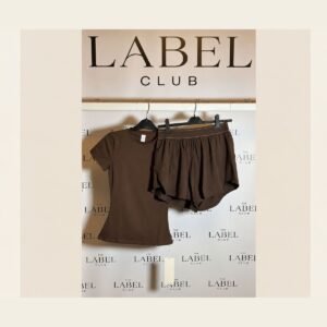ALTSHSSTBRN.shop_-1 Tee & Shorts Set — Brown