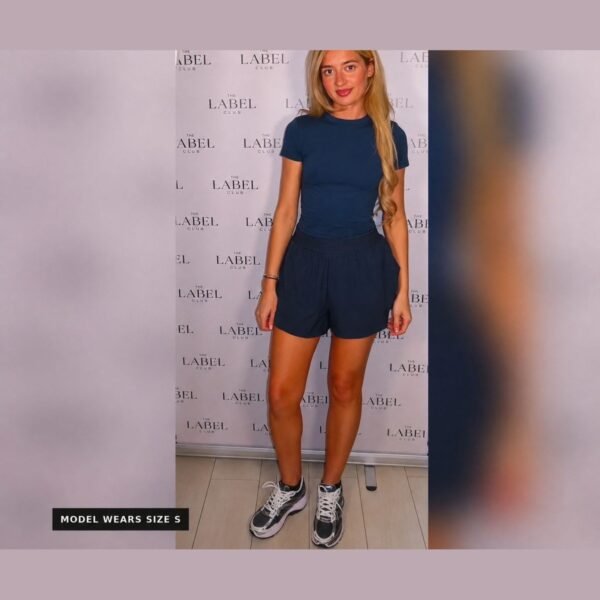 Tee & Shorts Set — Navy