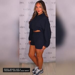 Windbreaker & Shorts Set — Navy